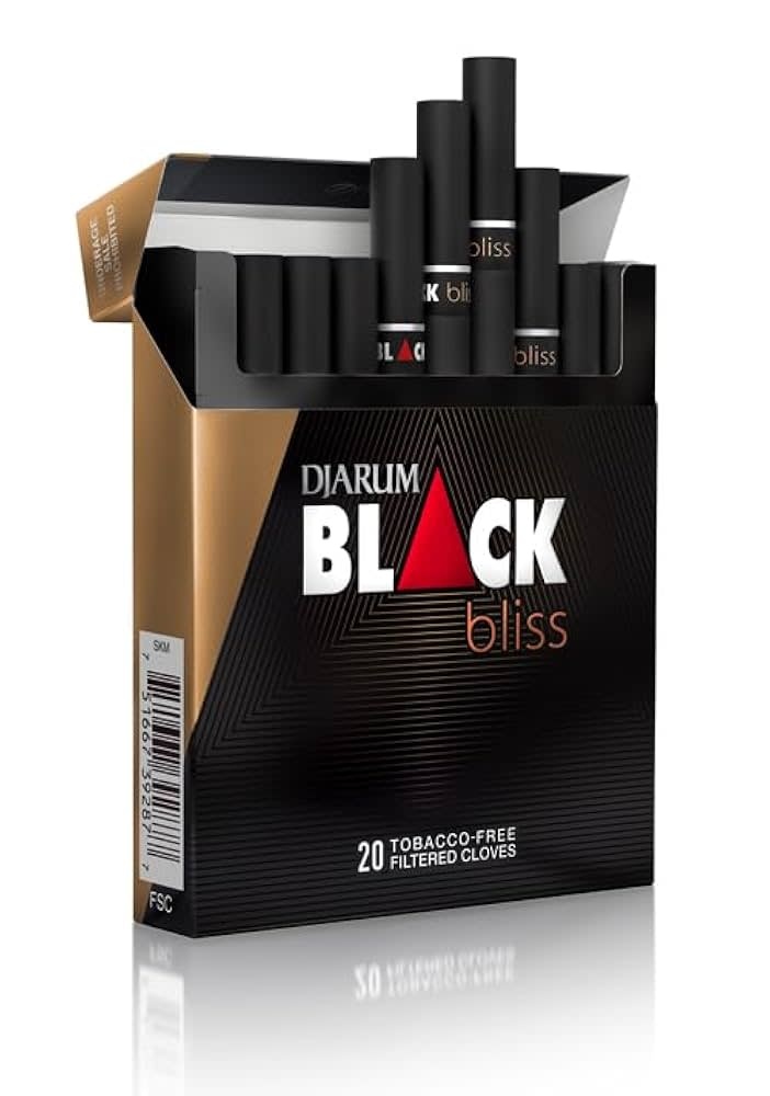 Djarum - Cigarettes Clove Black Bliss Tobacco-Free 20ct