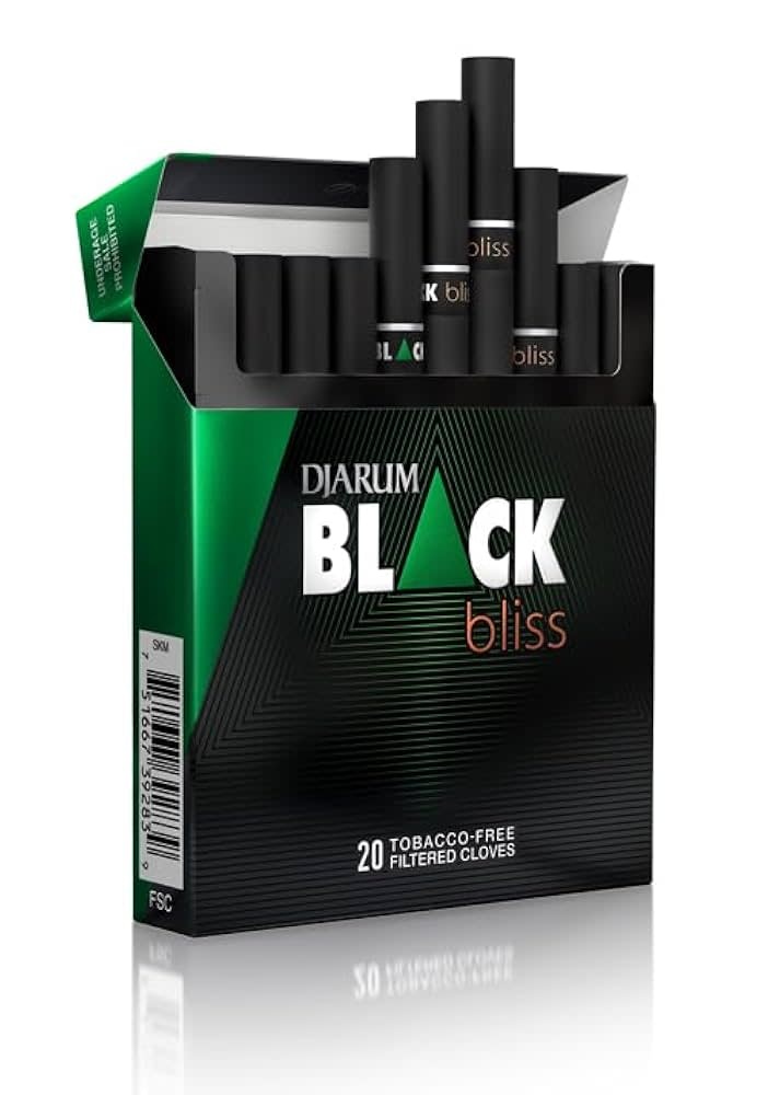 Djarum - Cigarettes Clove Black Bliss Tobacco-Free 20ct