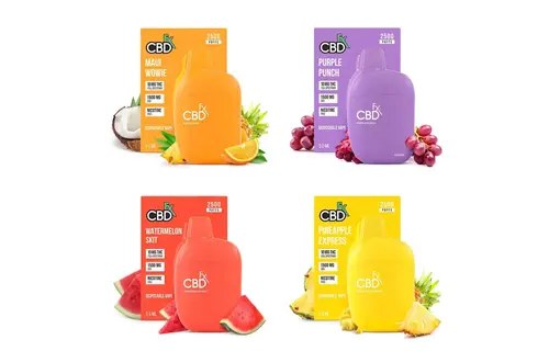 CBDfx - CBD Disposable Vape 2500 Puffs 1500mg