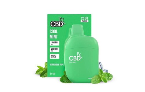 CBDfx - CBD Disposable Vape 2500 Puffs 1500mg