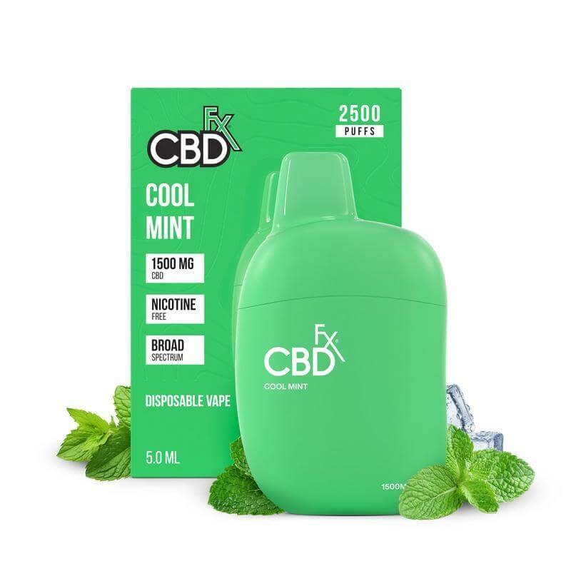 CBDfx - CBD Disposable Vape 2500 Puffs 1500mg