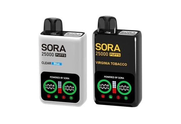 Sora - Rechargeable Vape 25k Puffs