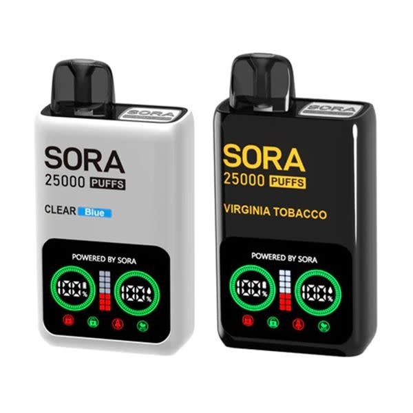 Sora - Rechargeable Vape 3% 25k Puffs