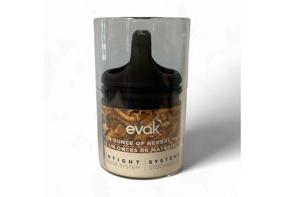 Evak - Storage Airtight Jar Glass 1/4oz 8g