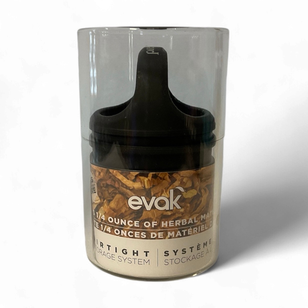 Evak - Storage Airtight Jar Glass 1/4oz 8g