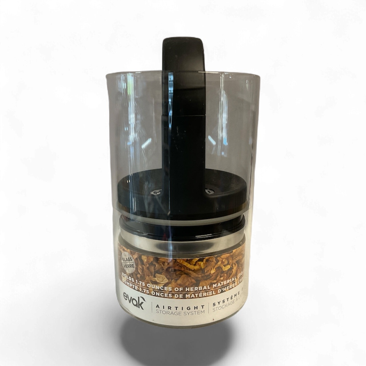 Evak - Storage Airtight Jar Glass 1.75oz 50g