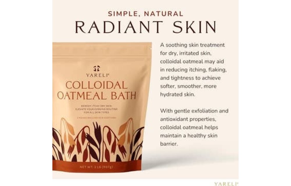 Yareli - Itchy Dry Skin Remedy Colloidal Oatmeal Bath 2lbs