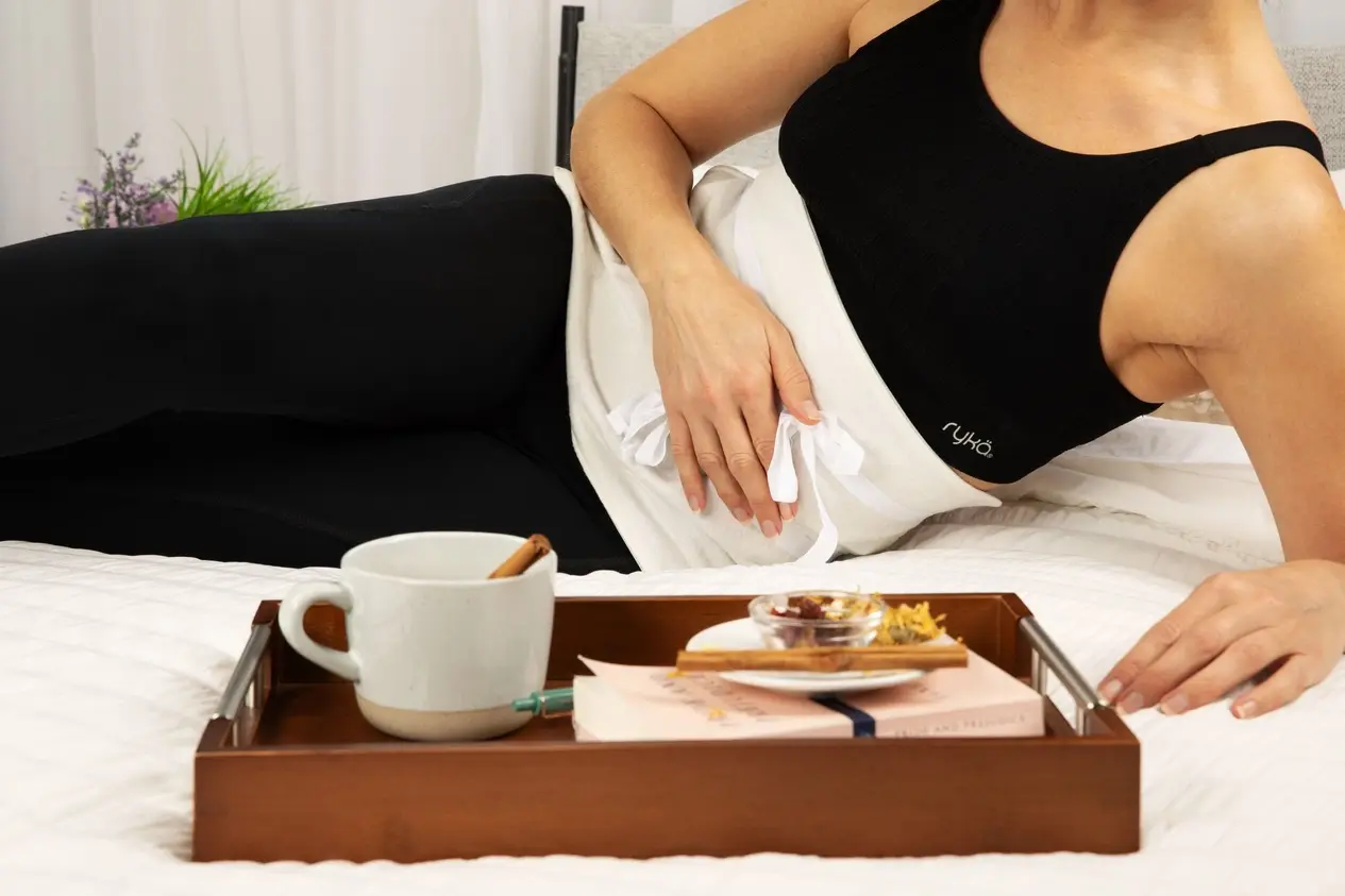 Roots and Leaves - Castor Oil Wrap Reusable Large