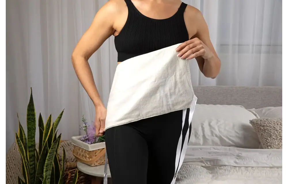 Roots and Leaves - Castor Oil Wrap Reusable Large