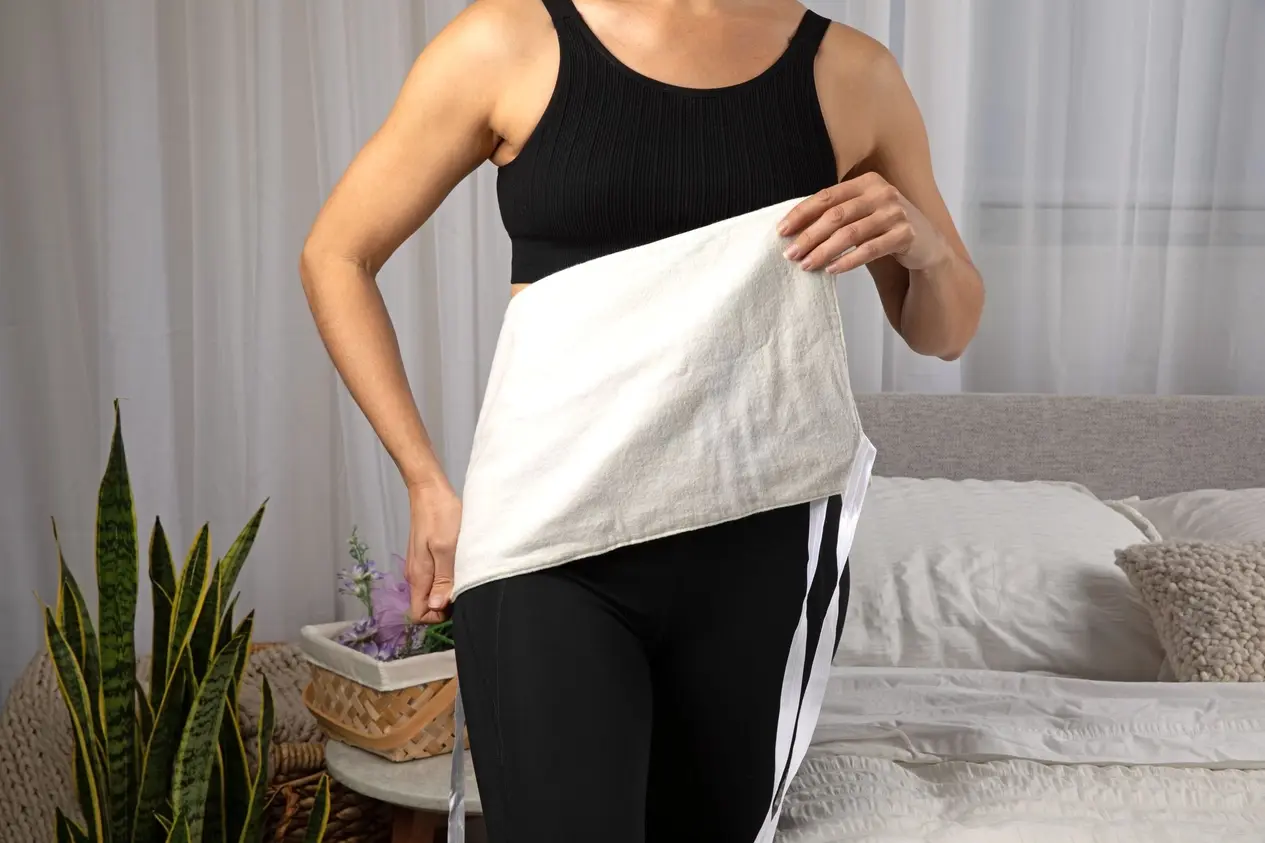 Roots and Leaves - Castor Oil Wrap Reusable Large