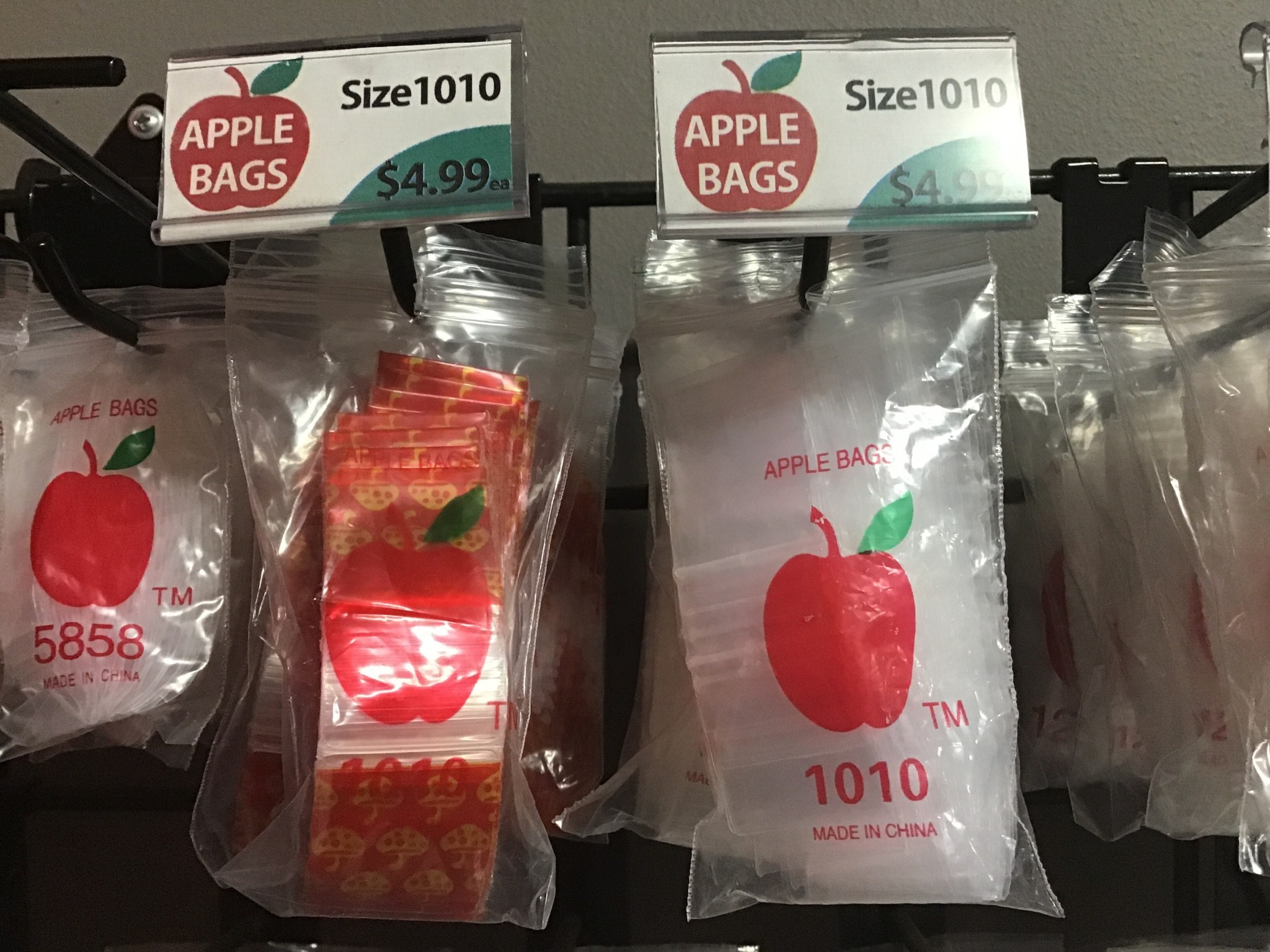 Apple Bags - Storage Bags Zip Lock