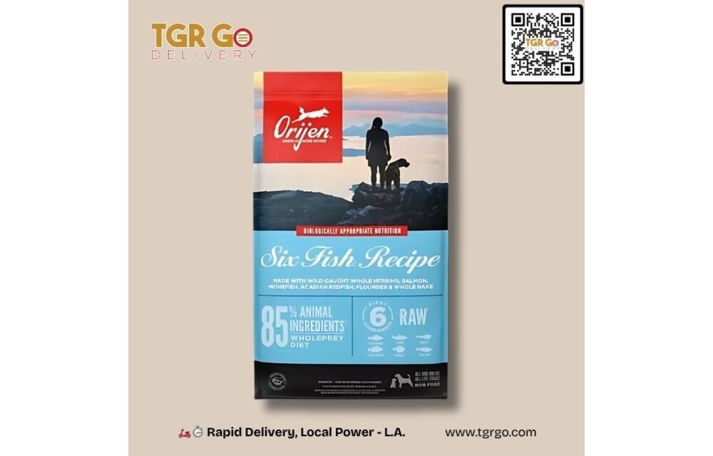 Orijen - Premium Dog Food Six Fish Recipe 23.5lbs All Breeds & Stages