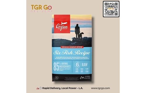 Orijen - Premium Dog Food Six Fish Recipe 23.5lbs All Breeds & Stages