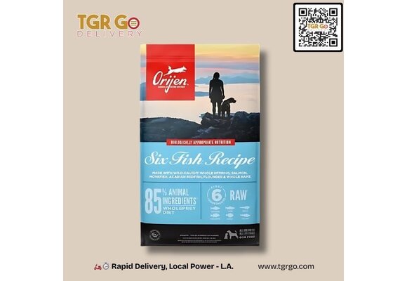 Orijen - Premium Dog Food Six Fish Recipe 23.5lbs All Breeds & Stages