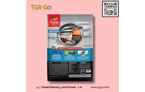 Orijen - Premium Cat Food Six Fish Recipe 12lbs All Breeds & Stages