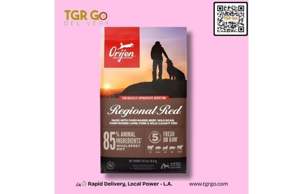 Orijen - Premium Dog Food Regional Red 23.5lbs All Breeds & Stages