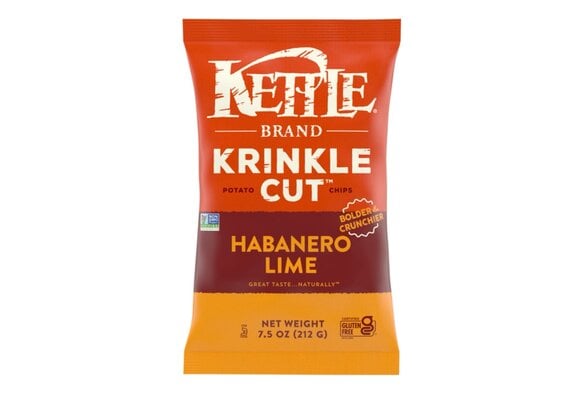 Kettle - Potato Chips 7.5oz Habanero Lime