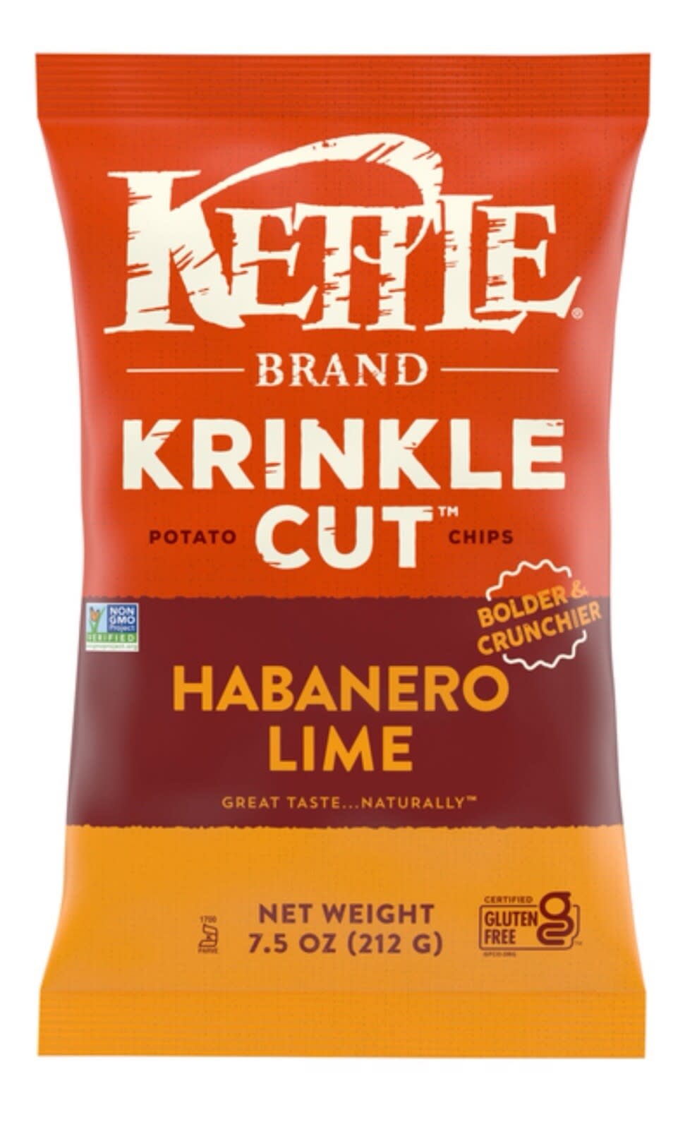 Kettle - Potato Chips 7.5oz Habanero Lime
