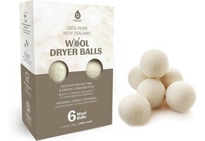 Pursonic - Wool Dryer Balls 100% New Zealand 6ct