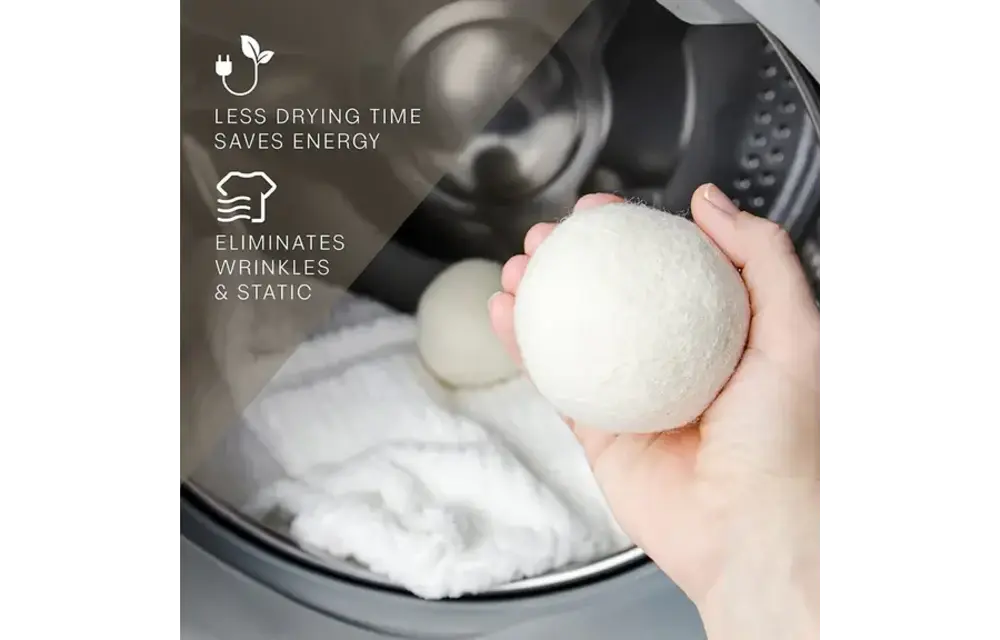 Pursonic - Wool Dryer Balls 100% New Zealand 6ct