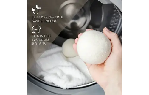 Pursonic - Wool Dryer Balls 100% New Zealand 6ct