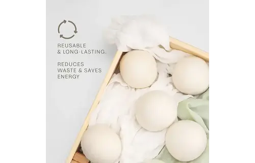 Pursonic - Wool Dryer Balls 100% New Zealand 6ct