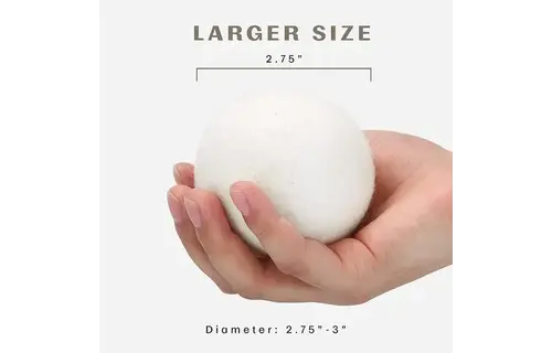 Pursonic - Wool Dryer Balls 100% New Zealand 6ct