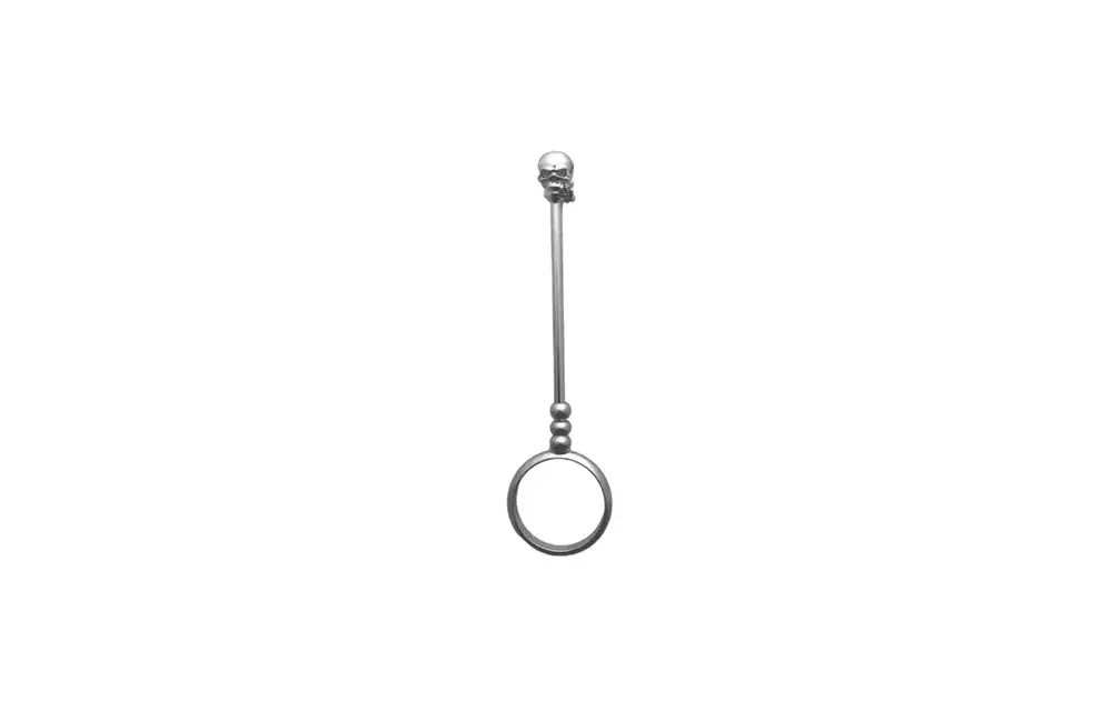 Peace Flower - Roach Clip Skull