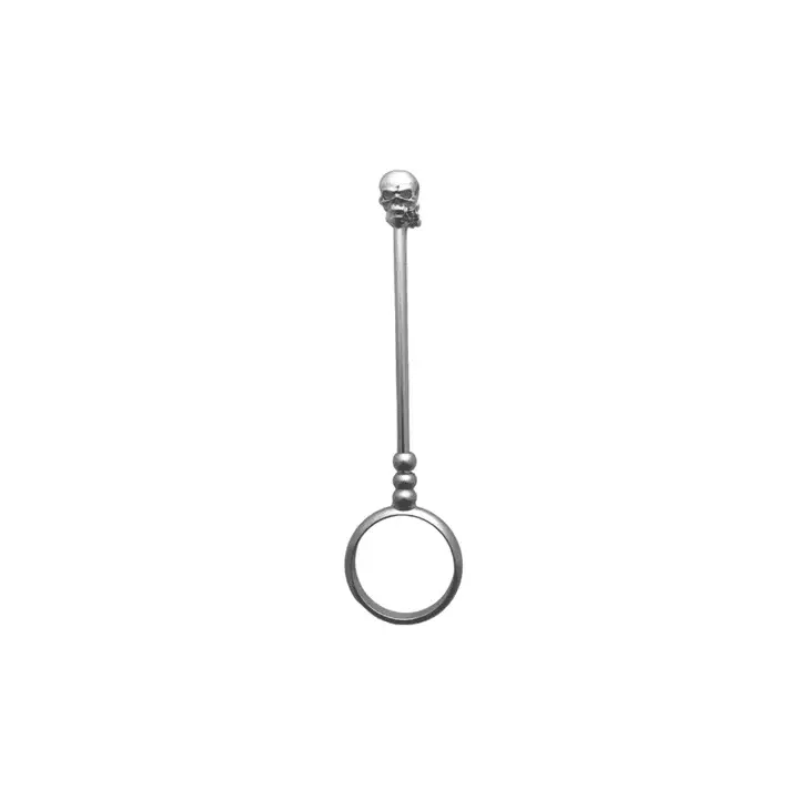 Peace Flower - Roach Clip Skull