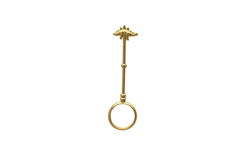 Peace Flower -  Roach Clip Stegosaurus