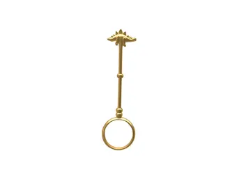 Peace Flower -  Roach Clip Stegosaurus