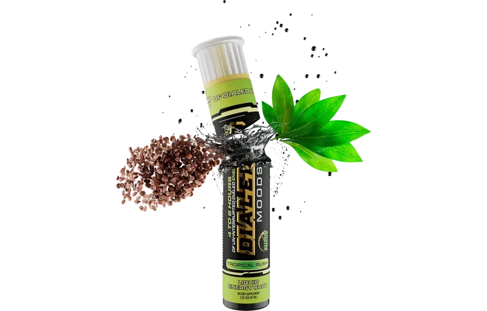 Dialed Moods - Kratom Liquid Energy Shot 2oz