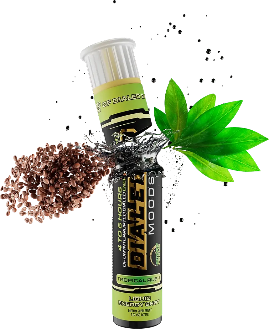 Dialed Moods - Kratom Liquid Energy Shot 2oz