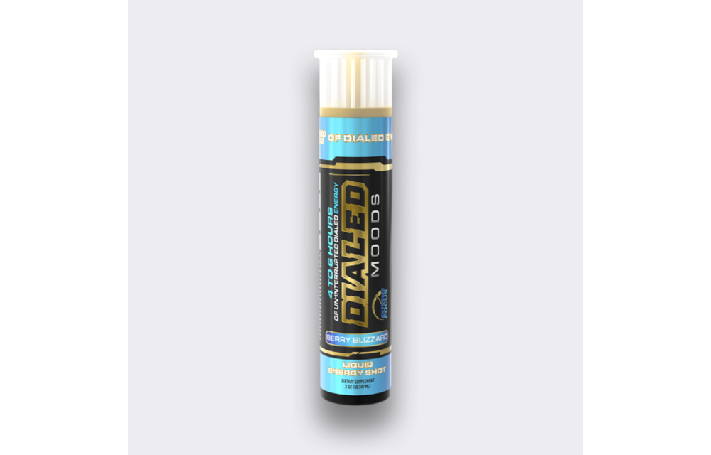 Dialed Moods - Kratom Liquid Energy Shot 2oz