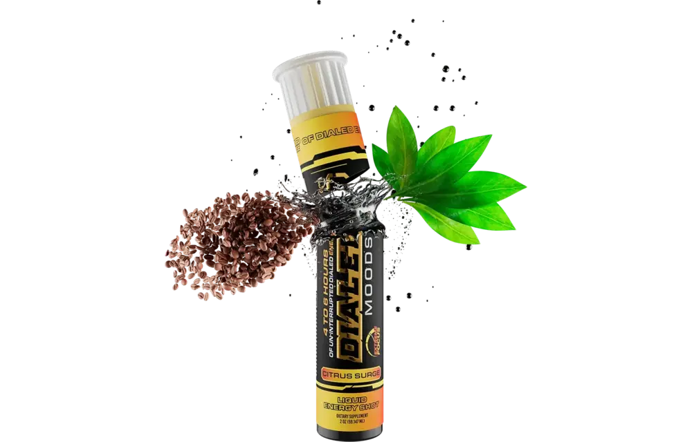 Dialed Moods - Kratom Liquid Energy Shot 2oz