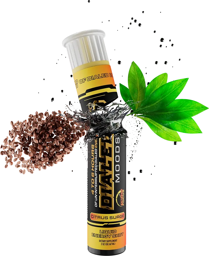 Dialed Moods - Kratom Liquid Energy Shot 2oz