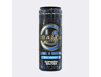 Dialed Moods - Kratom + Kava Euphoric Seltzer 190mg Caffeine 355mL
