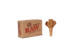 Raw - Cigarette Holder Wooden Trident