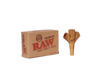 Raw - Cigarette Holder Wooden Trident