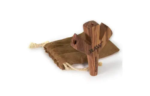 Raw - Cigarette Holder Wooden Trident