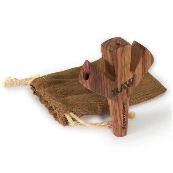 Raw - Cigarette Holder Wooden Trident