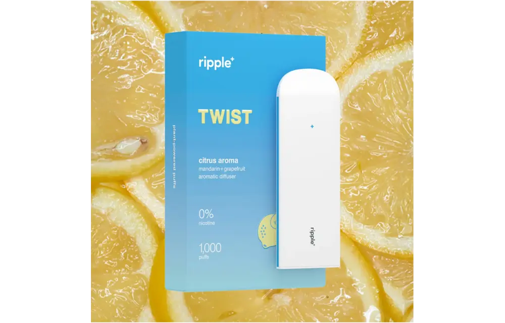 Ripple - Disposable Vape Diffuser No Nicotine 1000 Puffs