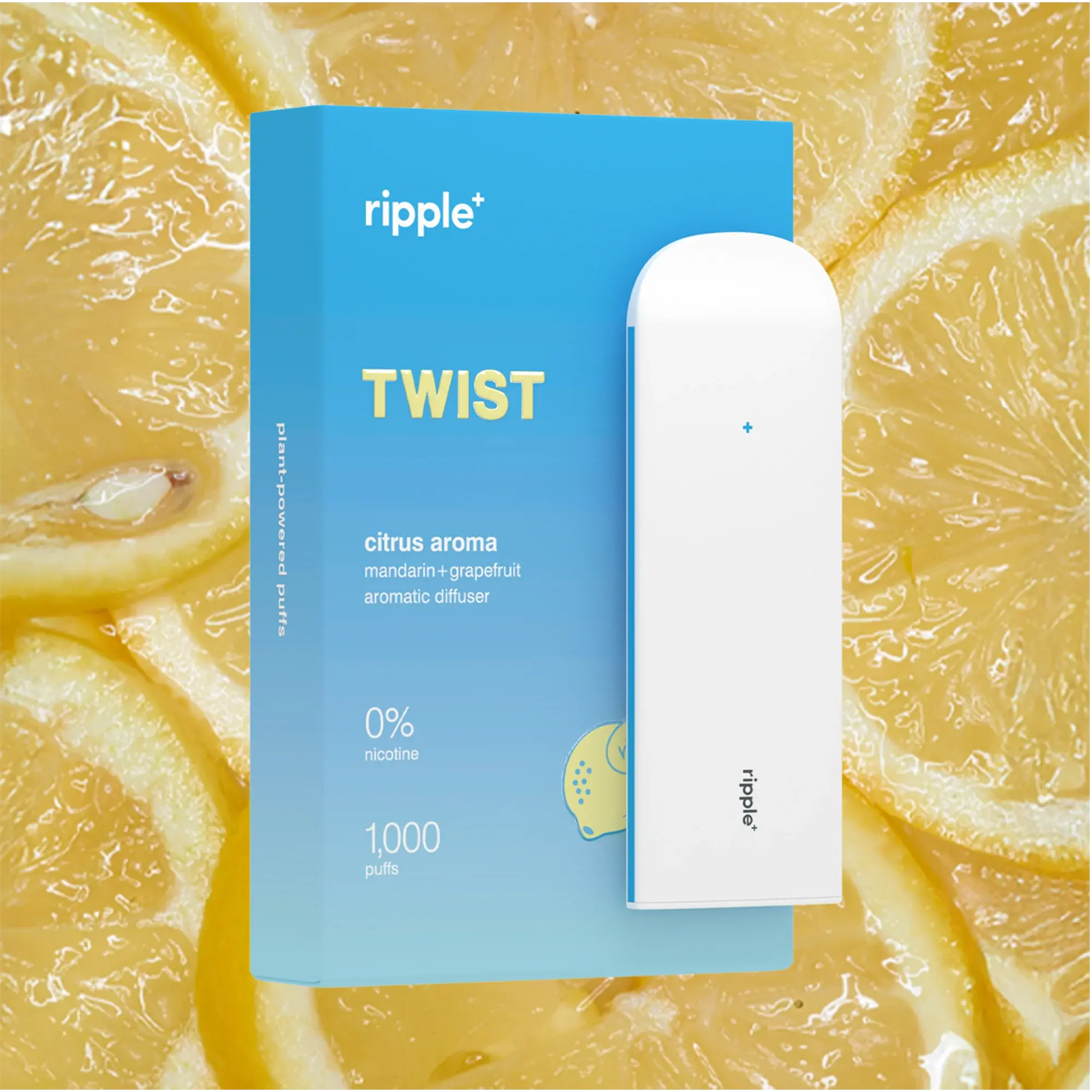 Ripple - Disposable Vape Diffuser No Nicotine 1000 Puffs