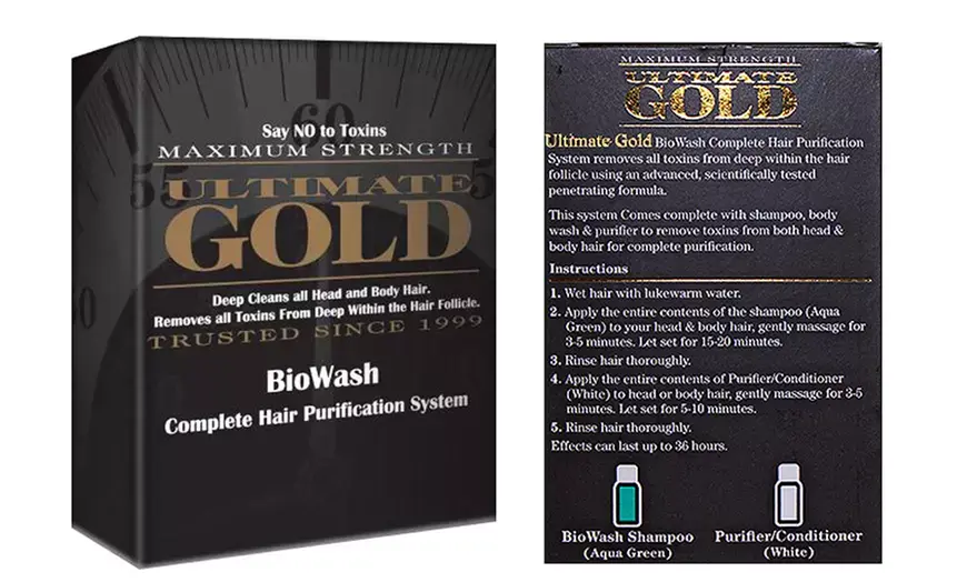 Ultimate Gold - Hair Purification System Bio Wash