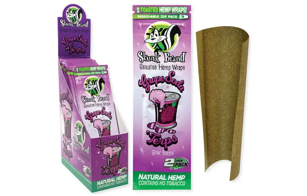 Skunk Brand - Hemp Wraps Genuine 2pk