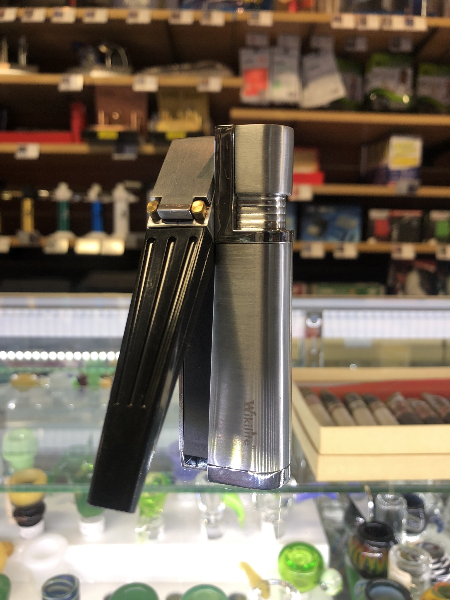 Wikilite - Lighter Pipe Original 3.5" Nickel Satin