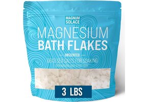 Magnum Solace - Magnesium Bath Flakes Dead Sea Salt Soak 3lbs