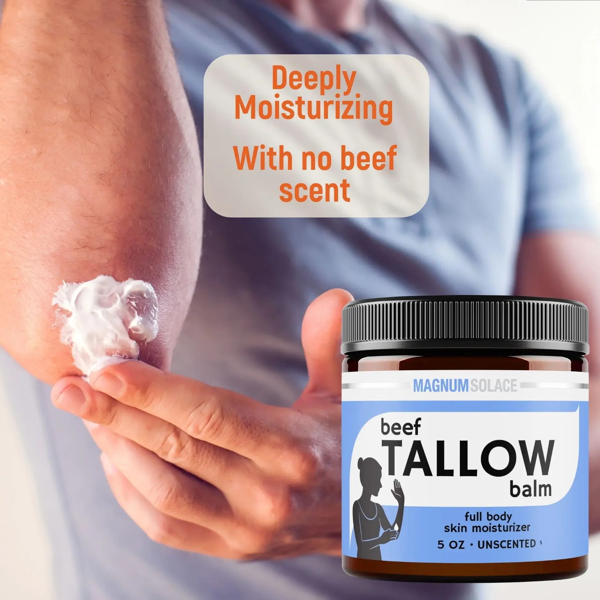 Magnum Solace - Beef Tallow Balm 5oz