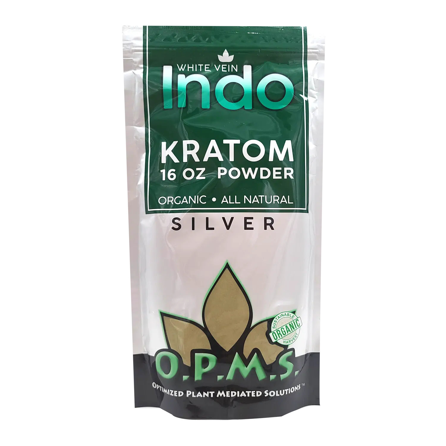OPMS - Kratom Powder Silver 16oz