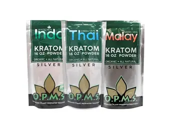 OPMS - Kratom Powder Silver 16oz